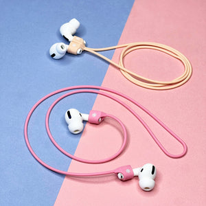 Tech Candy - Pod Squad Set of 2 Earbud Tethers : Pink/Natural