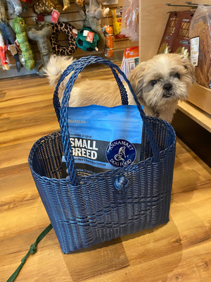 The Lilley Line - Small, Solid in Fog Blue Tote