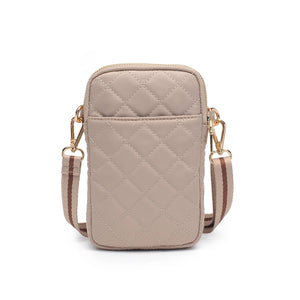 Quilted Crossbody: Black