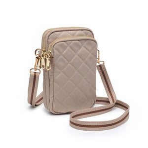 Quilted Crossbody: Black