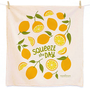 The Neighborgoods - FRESH SQUEEZED (Orange, Lemon) - Tea Towel Set of 2