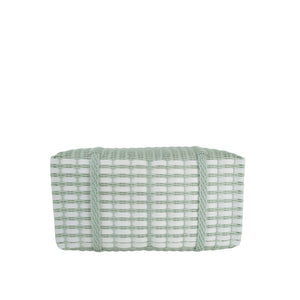 The Lilley Line - Medium | Awning Stripe Sea Glass/White