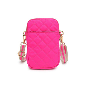 Quilted Crossbody: Black