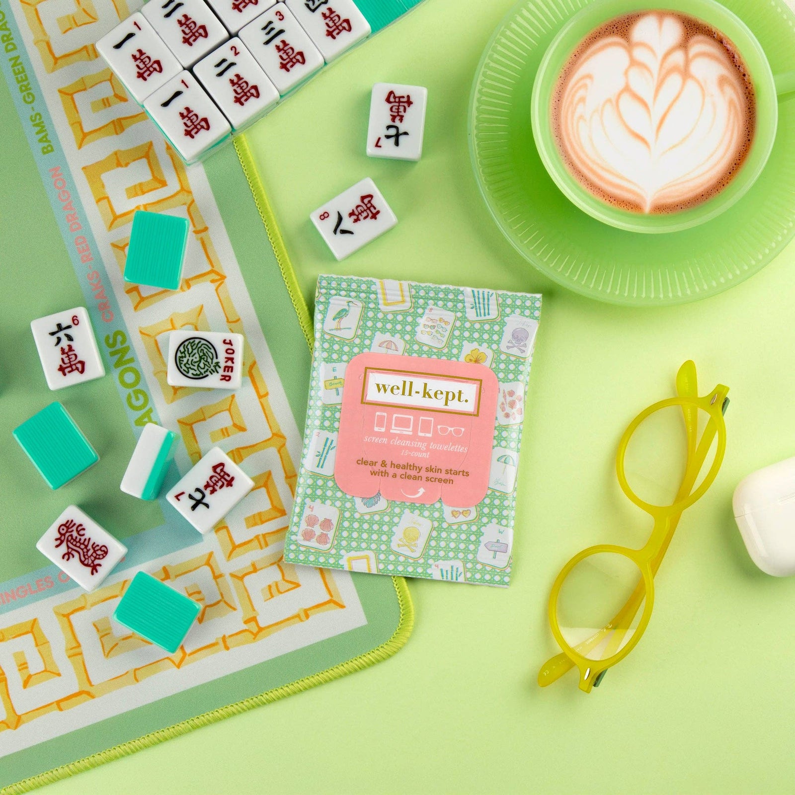 Well-Kept, Screen Wipes - MAHJ ROYALE SCREEN & LENS WIPES