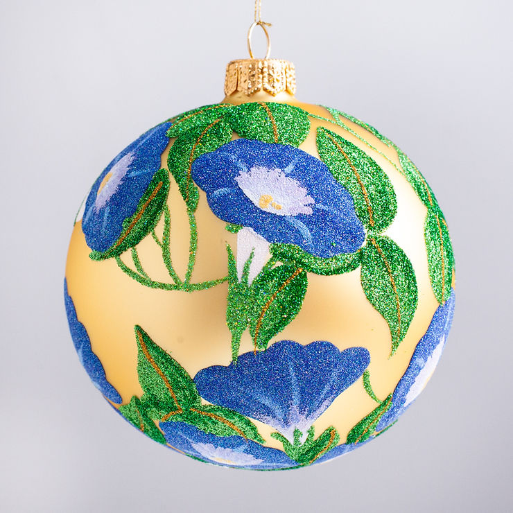 Thomas Glenn Holidays Morning Glories Ornament