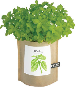 Potting Shed Creations, Ltd. - Garden in a Bag | Basil  | Gift idea for Cooks | Best Seller