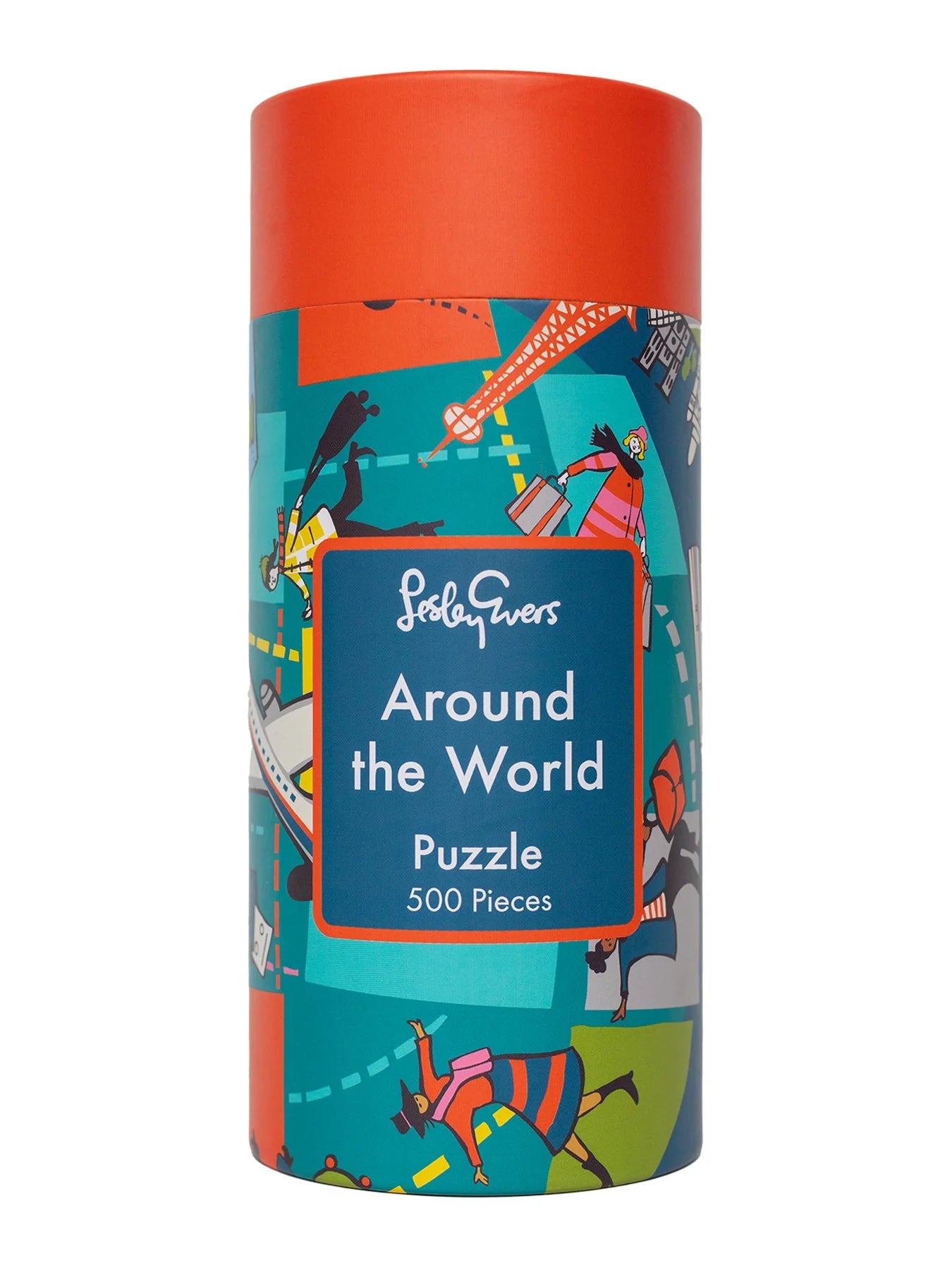 Lesley Evers Around The World 500 Piece Puzzle