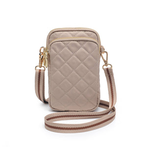 Quilted Crossbody: Black