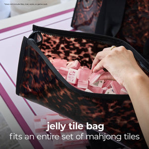Case-Mate - Case-Mate Mahjong Jelly Tote Set: Tortoiseshell Bow