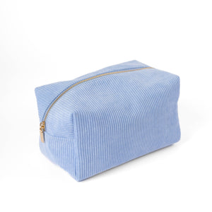 Elyse Breanne Design Corduroy Cosmetic Bag in Cornflower