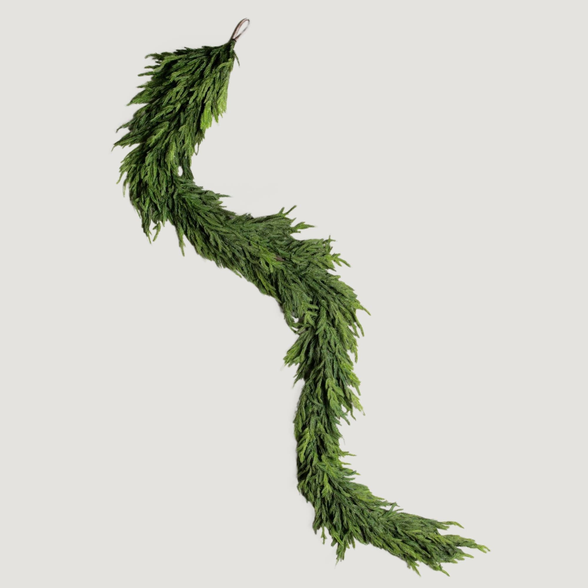Afloral - Afloral™ Real Touch Deluxe Norfolk Pine Garland - 96"