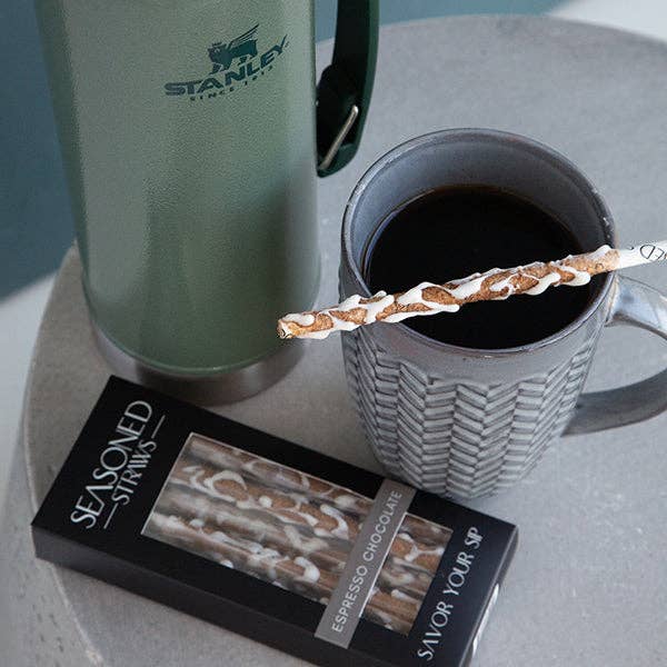 Seasoned Straws - Espresso Chocolate 10ct.