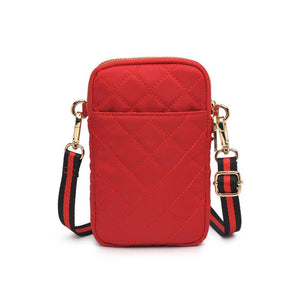 Quilted Crossbody: Black