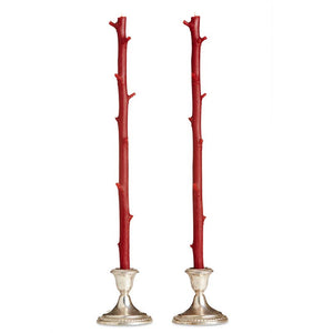 Stick Candles - Stick Candles Hickory / Pair: Dark Chocolate