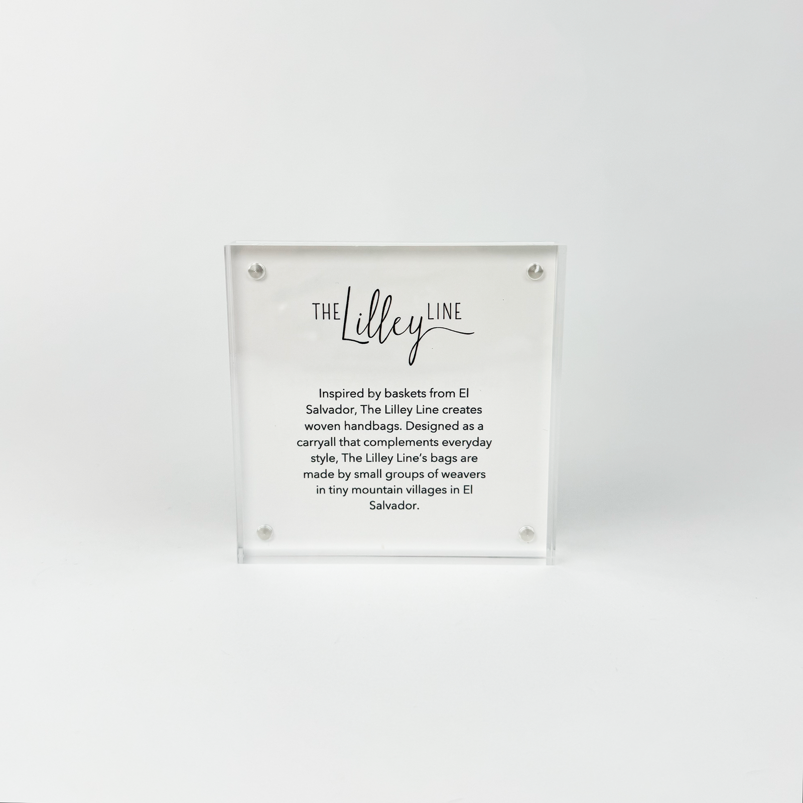 The Lilley Line - Double-Sided Brand Display