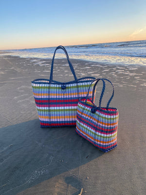 The Lilley Line - Extra Small, Paper Stripe in Bright Multi-Color