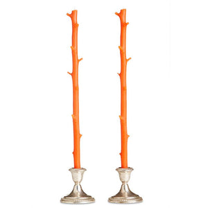 Stick Candles - Stick Candles Hickory / Pair: Dark Cherry