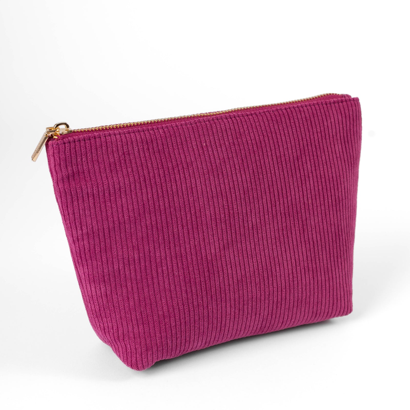 Elyse Breanne Design Corduroy Carry-All Pouch in Raspberry
