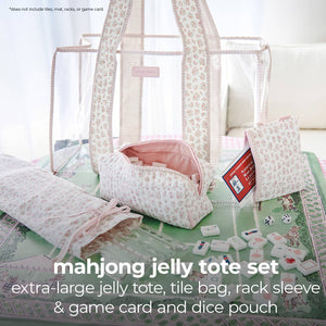 Case-Mate - Case-Mate Mahjong Jelly Tote Set: Tortoiseshell Bow