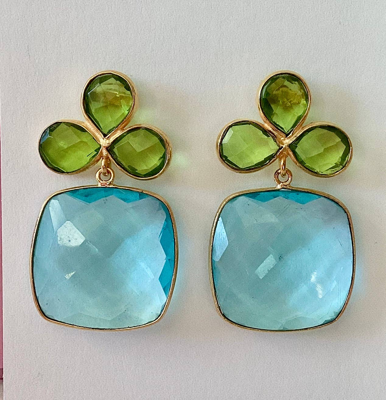 Julie Ryan Design - Delleny Green & Aqua Quartz