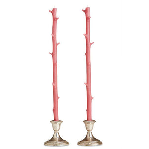 Stick Candles - Stick Candles Hickory / Pair: White Chocolate