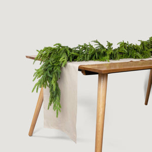 Afloral - Afloral™ Real Touch Deluxe Norfolk Pine Garland - 96"