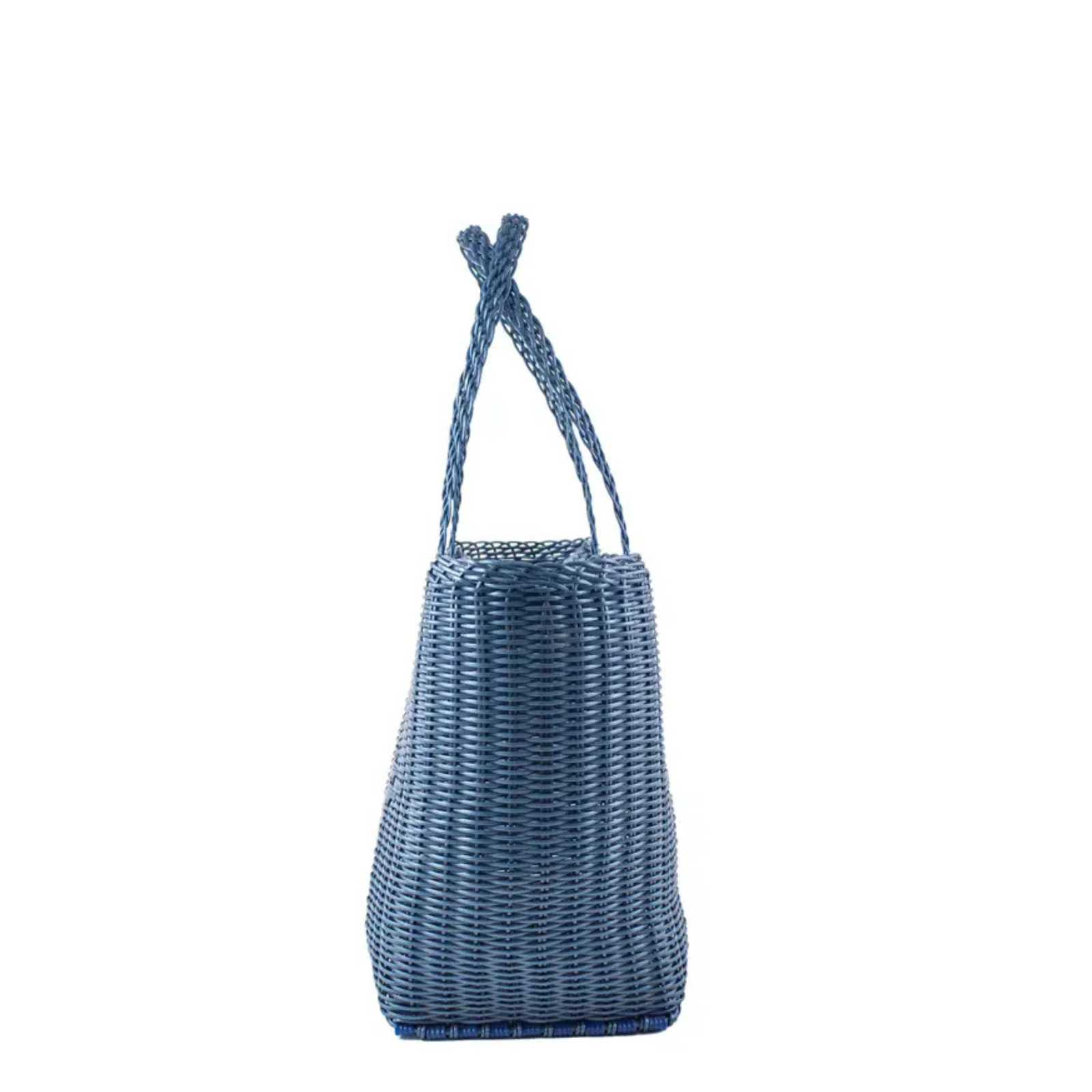 The Lilley Line - Small, Solid in Fog Blue Tote