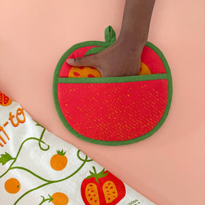 The Neighborgoods - Tomato Pot Holder w/ Pocket