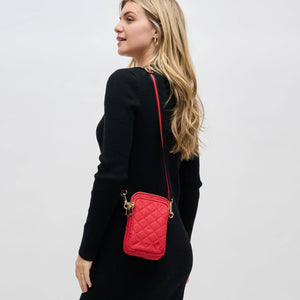 Quilted Crossbody: Black