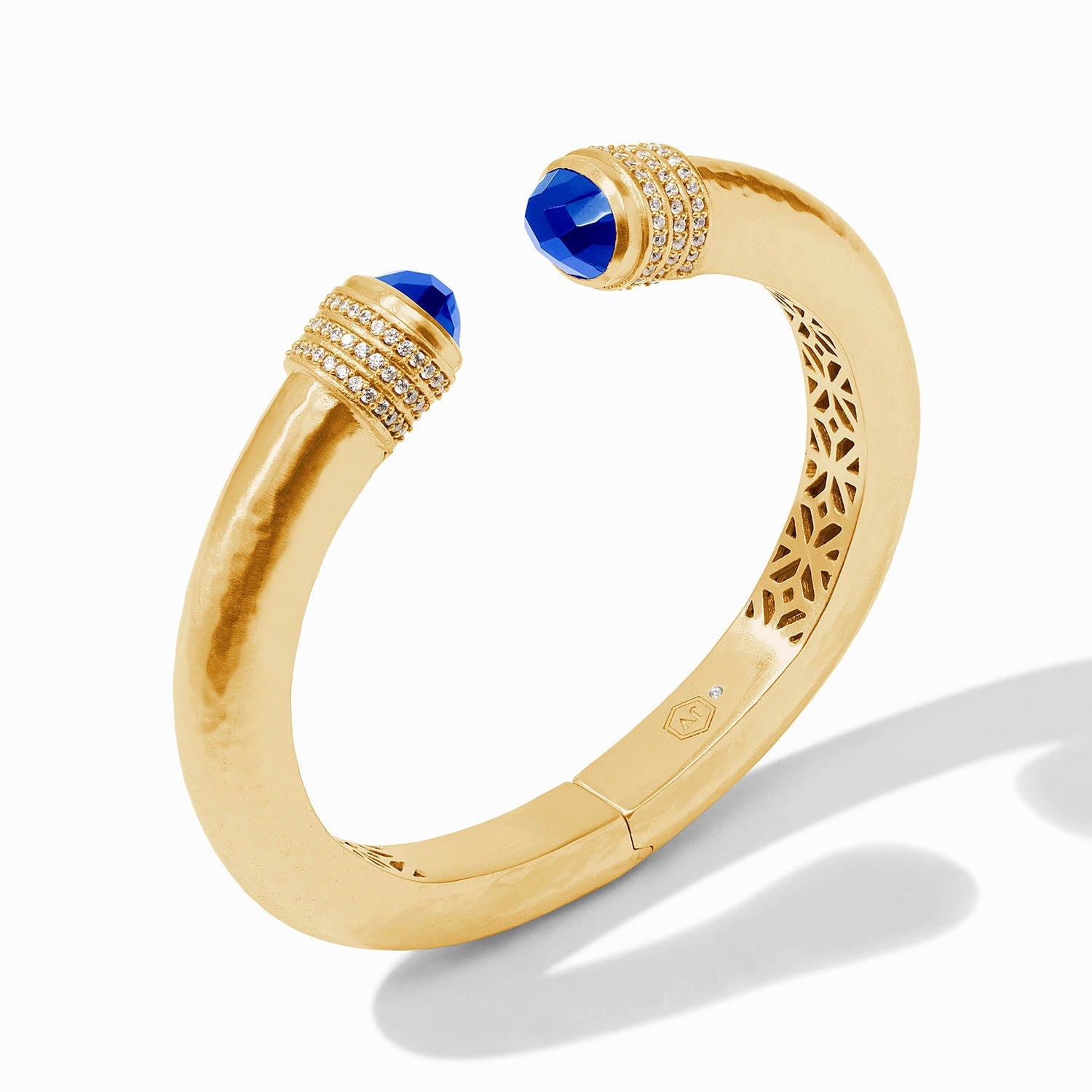 Julie Vos Luna Demi Cuff, Sapphire Blue