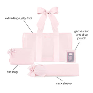 Case-Mate - Case-Mate Mahjong Jelly Tote Set: Tortoiseshell Bow
