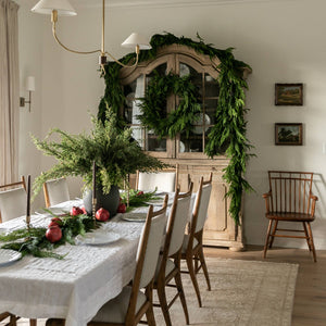 Afloral - Afloral™ Real Touch Deluxe Norfolk Pine Garland - 96"