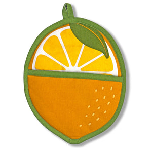 The Neighborgoods - Lemon Pot Holder w/ Pocket