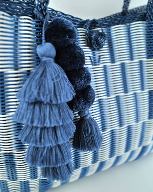 The Lilley Line - Flair Pom | Fog Blue