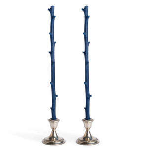 Stick Candles - Stick Candles Hickory / Pair: Dark Cherry