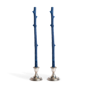 Stick Candles - Stick Candles Hemlock / Pair: Dark Cherry