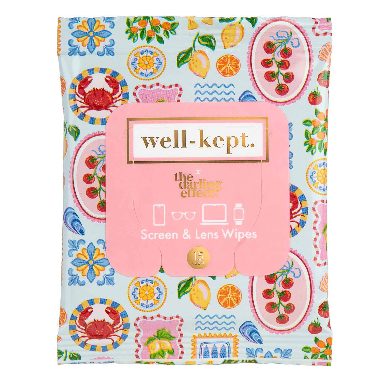Well-Kept, Screen Wipes - CIAO BELLA SCREEN & LENS WIPES
