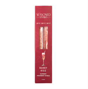 Seasoned Straws - Berry Kiss 6ct.