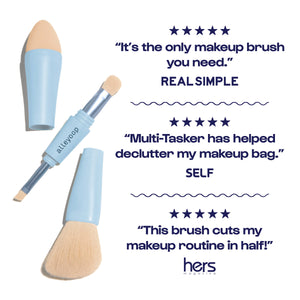 Alleyoop - Multi-Tasker - 4-in-1 Makeup Brush