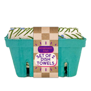 The Neighborgoods - ROSEMARY & FIG (Rosemary, Fig) - Tea Towel Set of 2