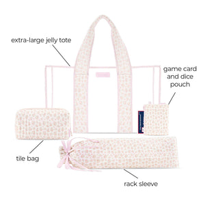 Case-Mate - Case-Mate Mahjong Jelly Tote Set: Tortoiseshell Bow