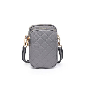 Quilted Crossbody: Black