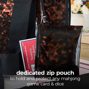 Case-Mate - Case-Mate Mahjong Jelly Tote Set: Tortoiseshell Bow