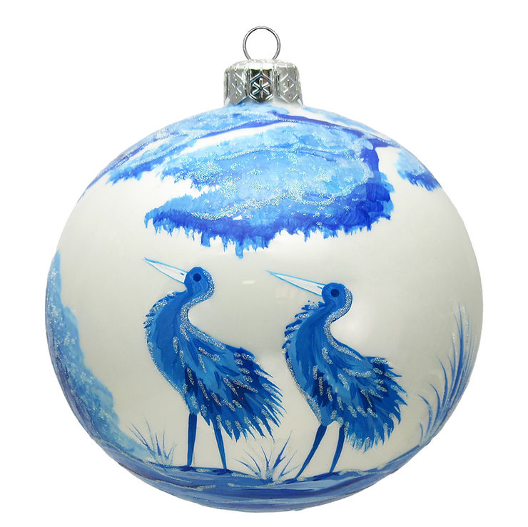 Thomas Glenn Holidays Cranes Ornament