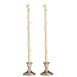 Stick Candles - Stick Candles Hickory / Pair: Dark Cherry