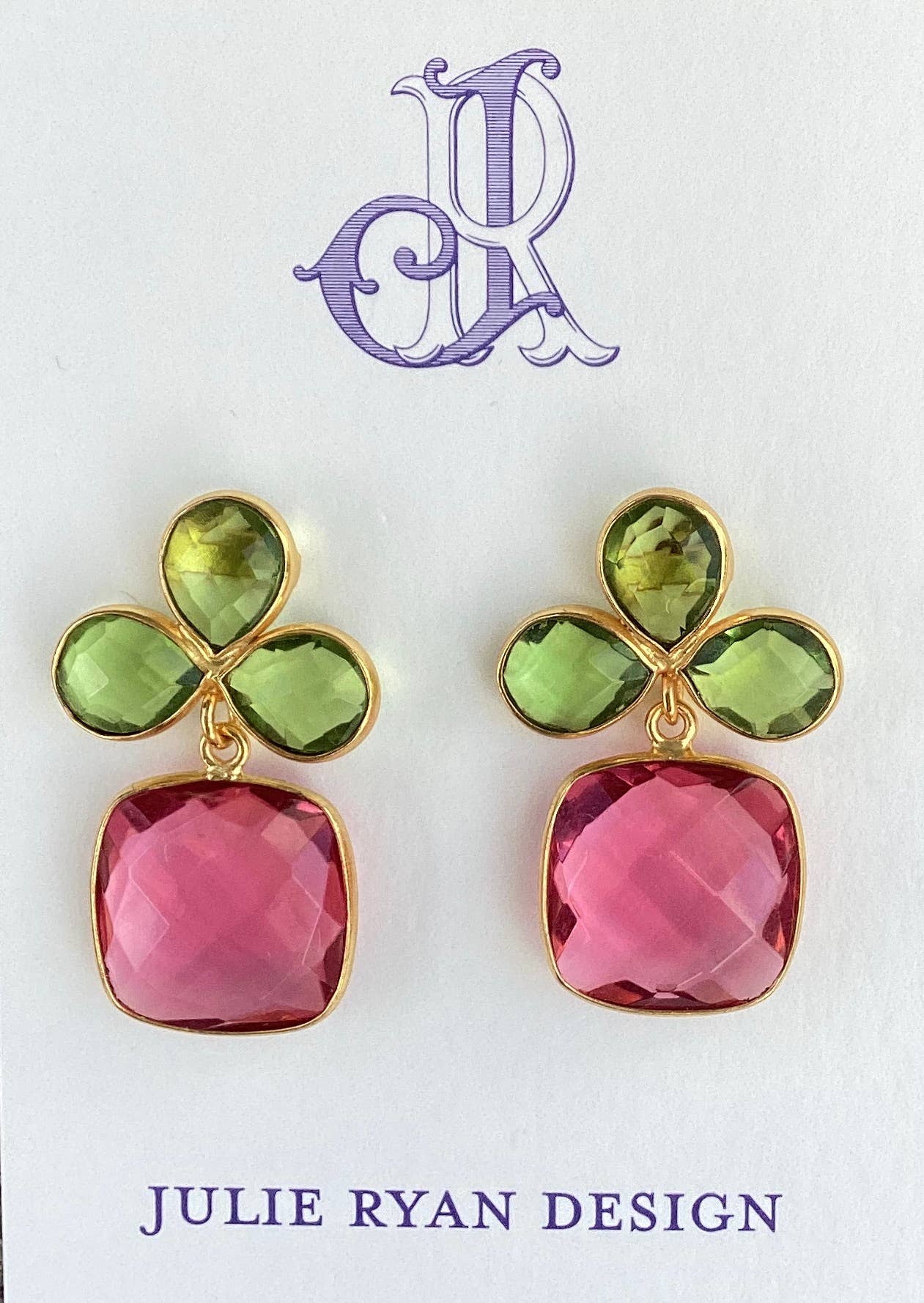Julie Ryan Design - Dabney Green & Pink