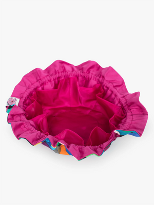 Lesley Evers Jewelry Pouch, Circles