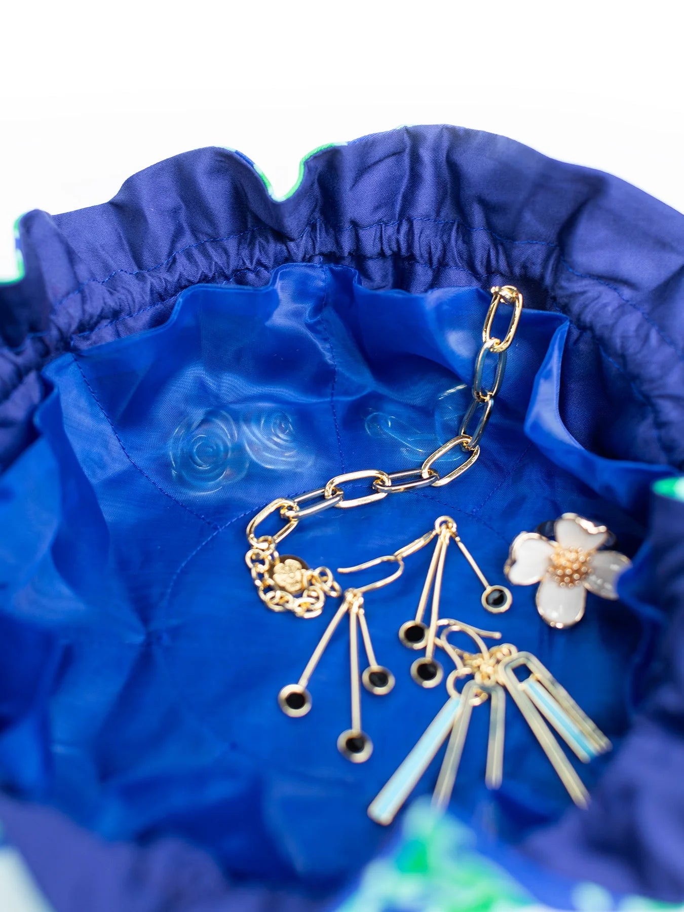 Lesley Evers Jewelry Pouch, Filigree