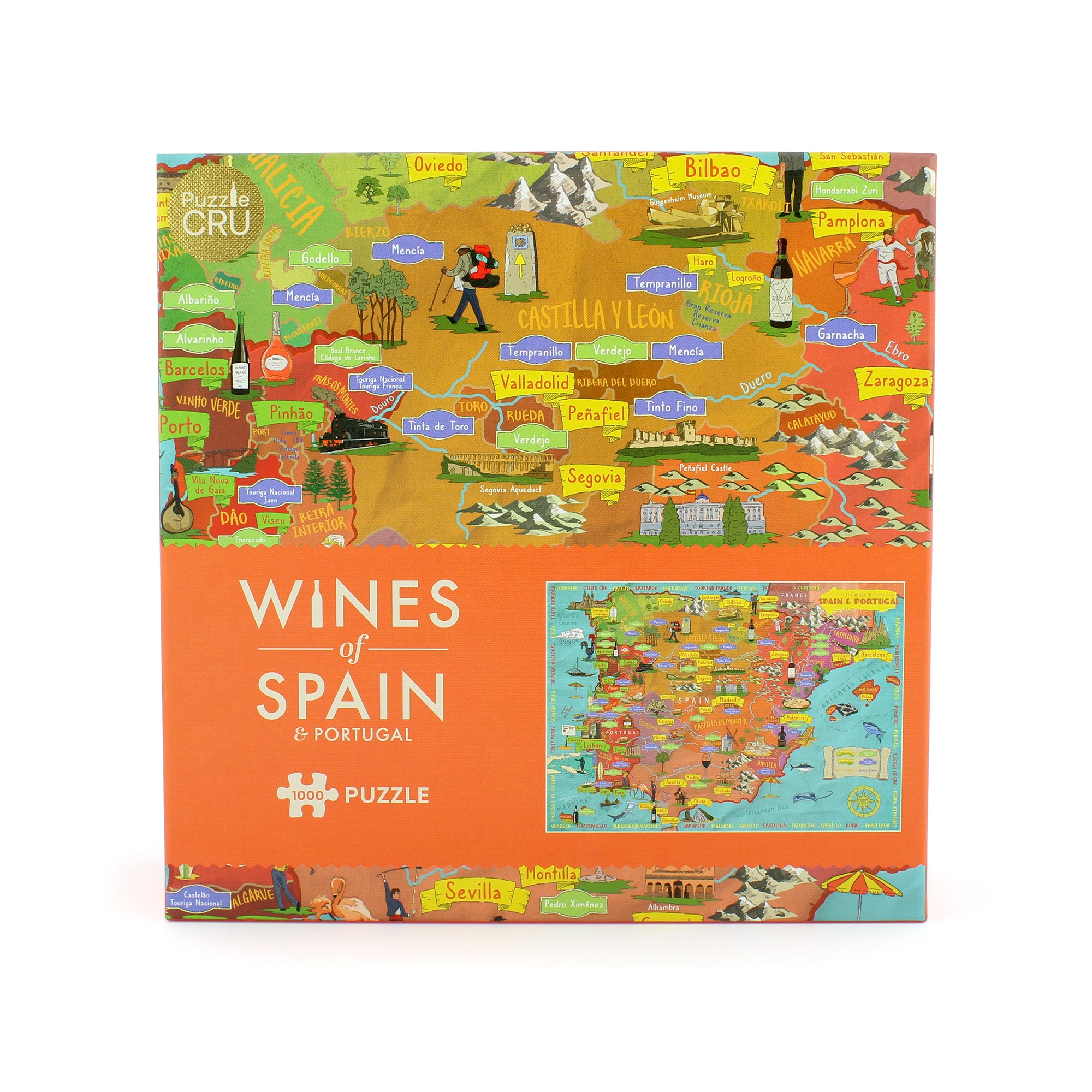 Wines of Spain & Portugal Jigsaw Puzzle