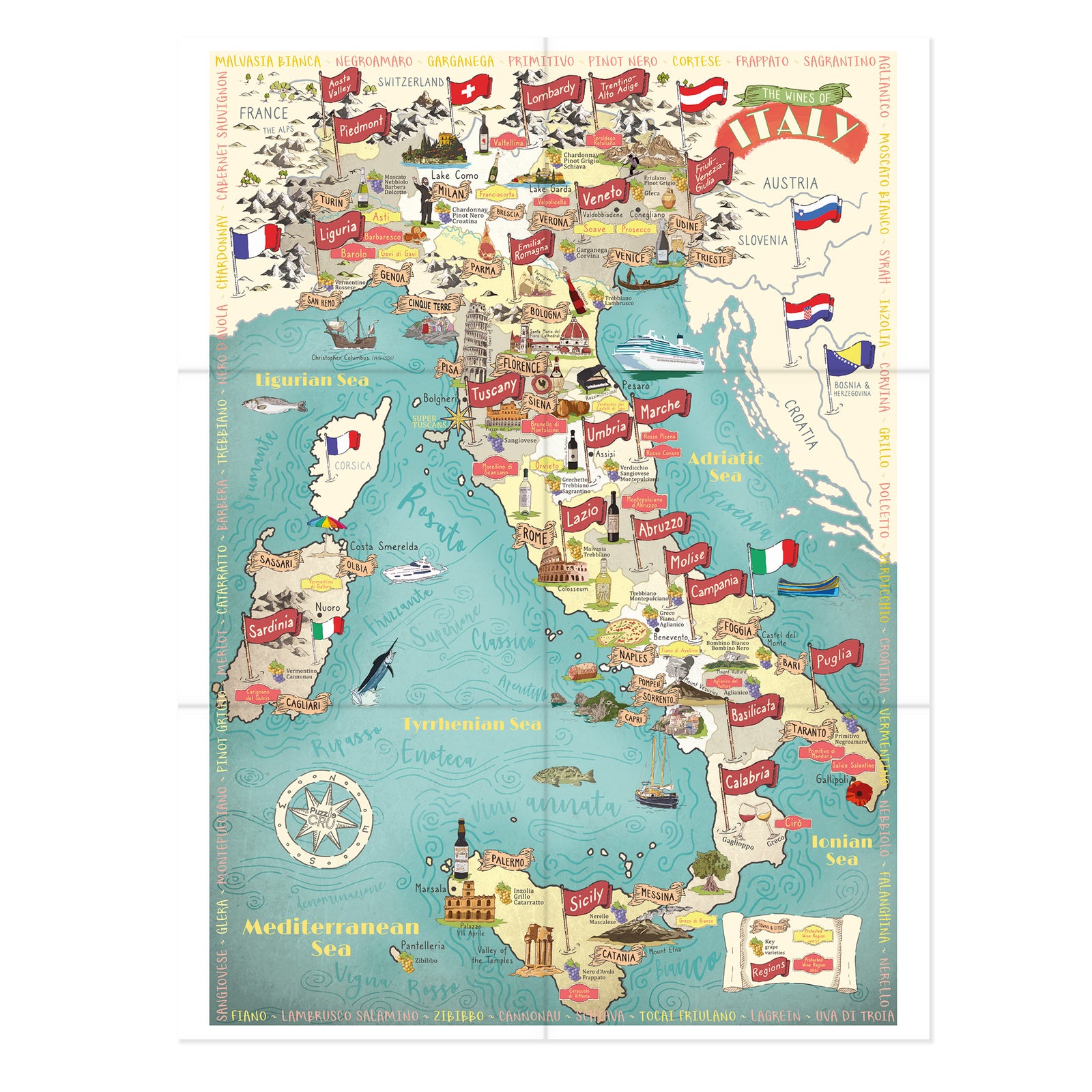 Wines of Italy Jigsaw Puzzle